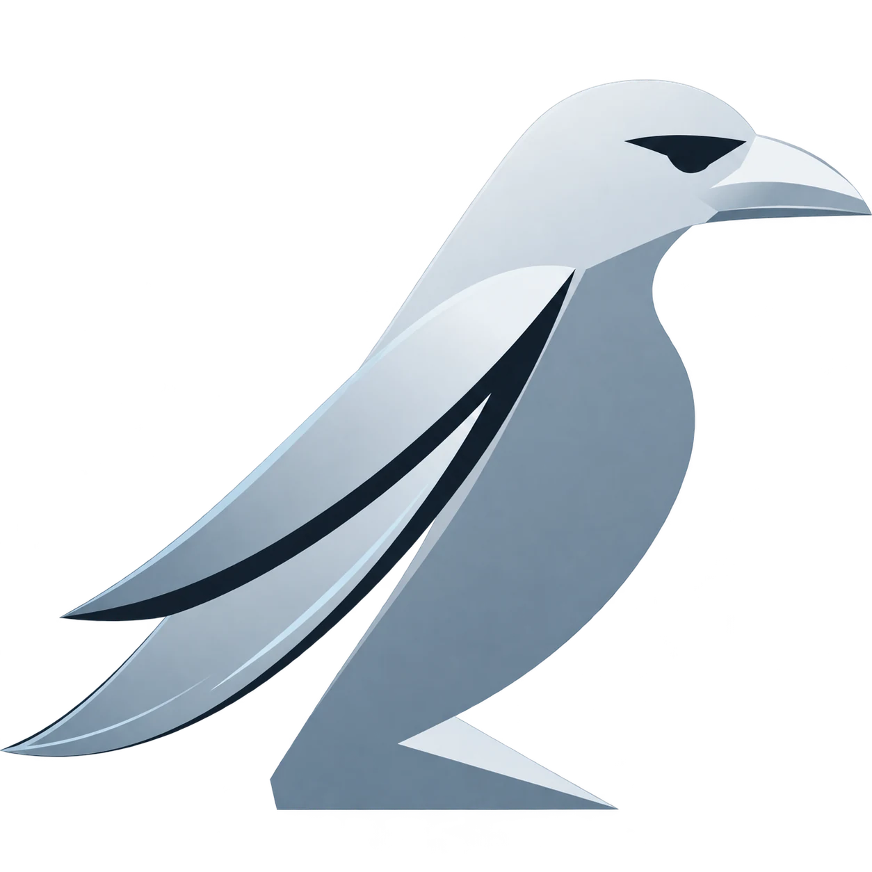 KROTEK’s sculpted silver bird